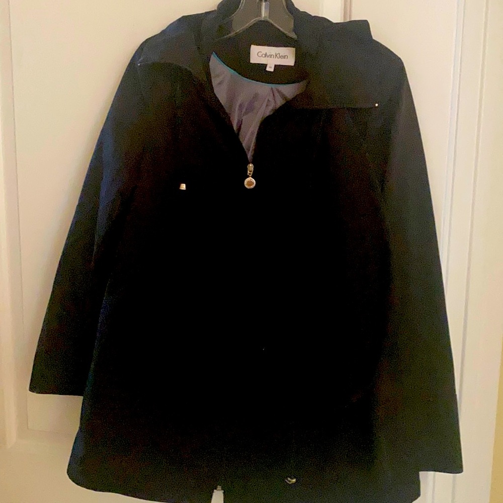 Calvin Klein Rain Jacket with Hood